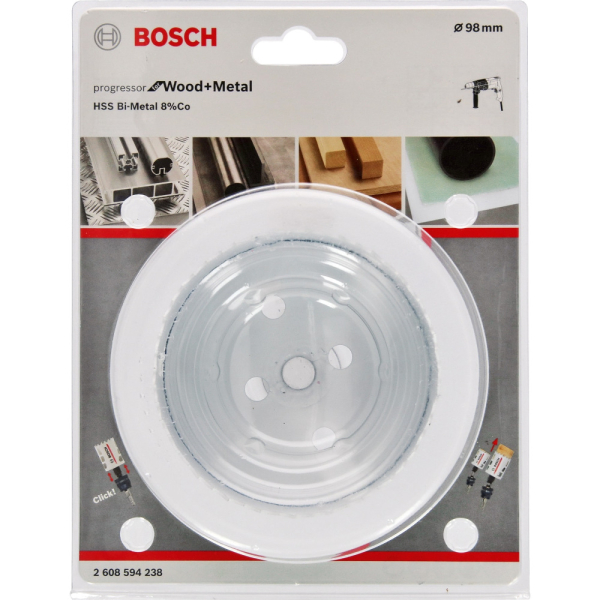 Коронка  BOSCH BiM Progressor 98 мм     2.608.594.238