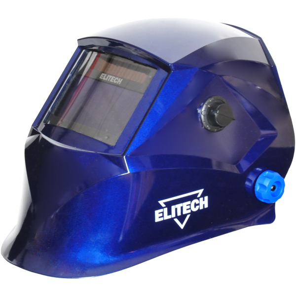 Маска сварщика ELITECH 710 (E0912.003.00) хамелеон синяя