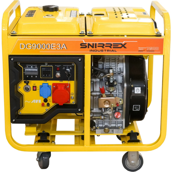 Электростанция SNIRREX DG 9000 E3A дизельная трёх фазная