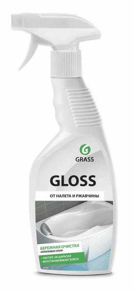 Средство чистящее для ванной комнаты GRASS "GLOSS" 600мл   221600