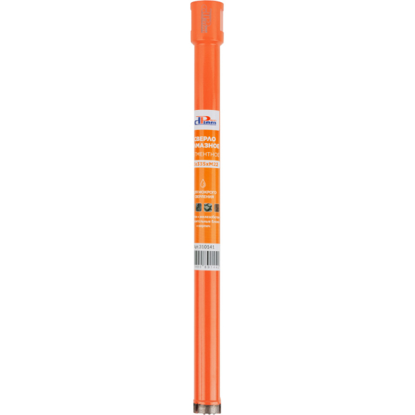 Сверло алмазное мокрое DIAM ProfiDiam 25x335x3хM22 по бетону   310141