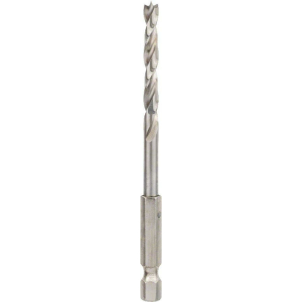 Сверло BOSCH HEX 1/4" 5*52 по дереву спиральное     2.608.595.521
