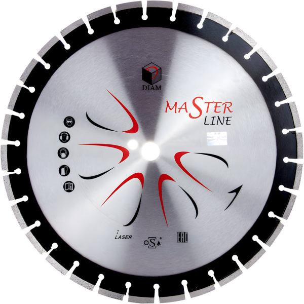 Диск алмазный DIAM MASTERLINE 450*25,4 мм сегмент 000529