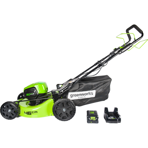 Газонокосилка GREENWORKS 60 V аккумуляторная самоходная   2502907UB