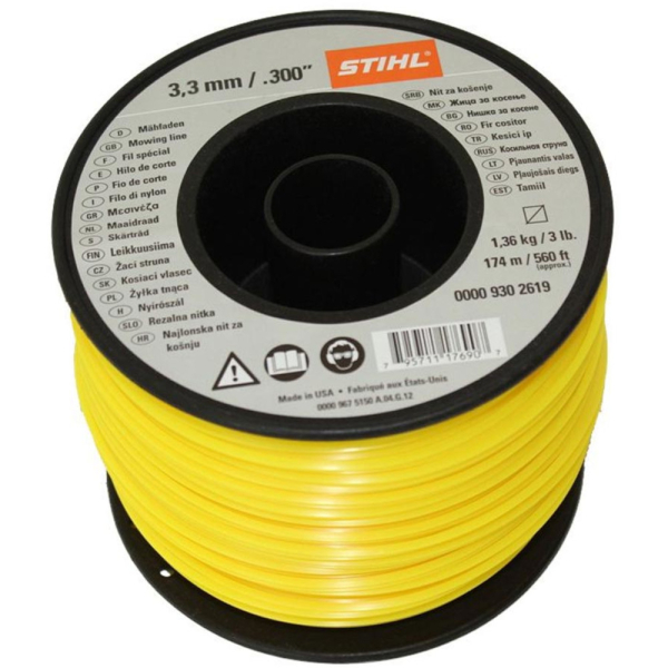 Леска STIHL 3,3*300 квадрат   7028-871-0592