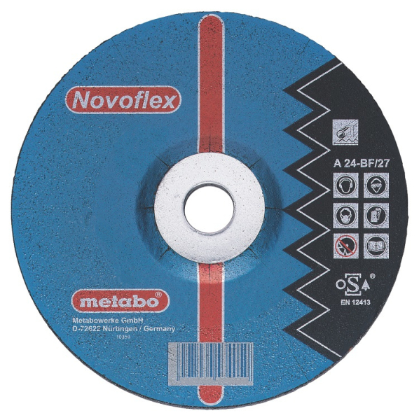 Диск абразивный Metabo Novoflex 180*22*6.0 шлифовальный 16465