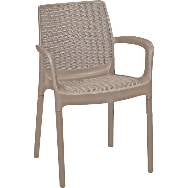 Стул KETER Bali mono armchair (капучино) 17190206