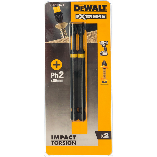 Набор бит DEWALT DT 70567T из 2 штук