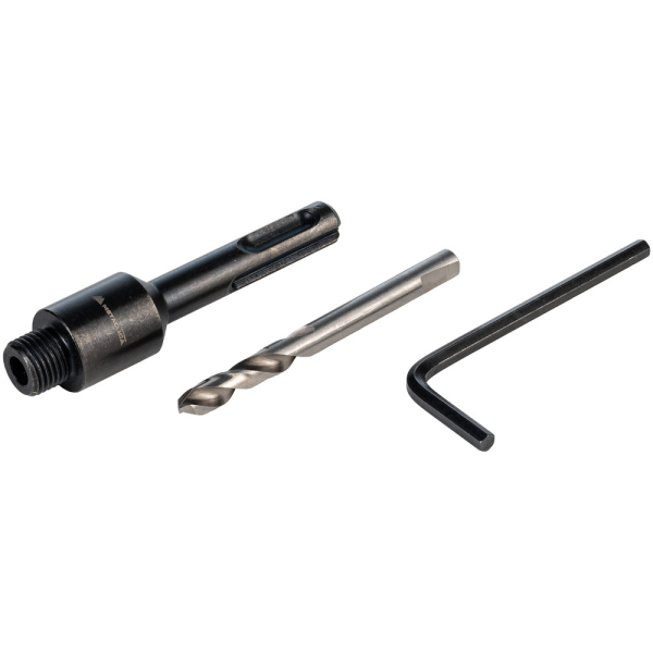 Адаптер SDS-plus METALLICA Optima для коронок BiM 14-30 мм с резьбой 1/2-20UNF с cверлом   908914