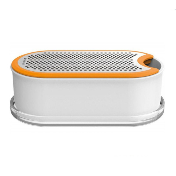 Тёрка Fiskars Functional Form 2-х сторонняя с контейнером   1019530
