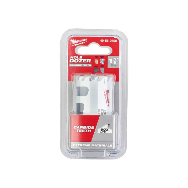 Коронка Milwaukee HOLEDOZER CARBIDE 29мм биметаллическая