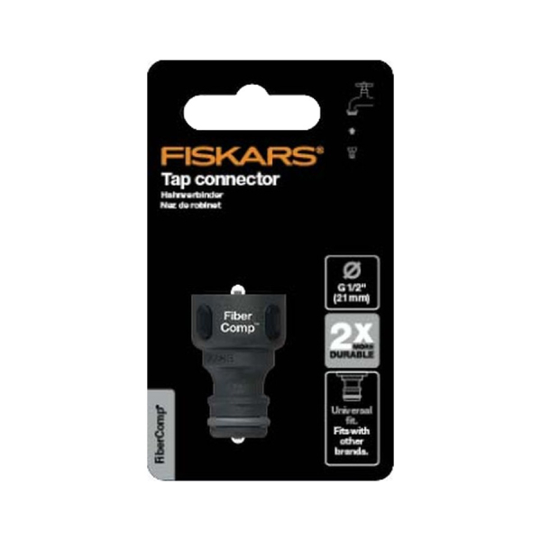 Штуцер для крана Fiskars FiberComp 1/2" 21мм   1027053
