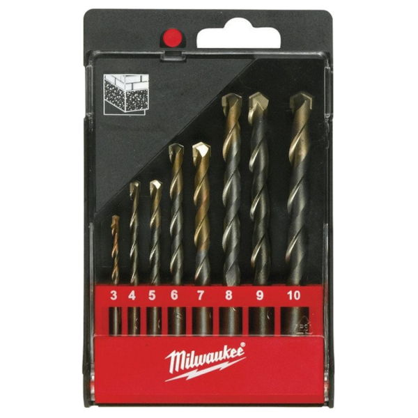 Набор сверл Milwaukee по бетону 8шт