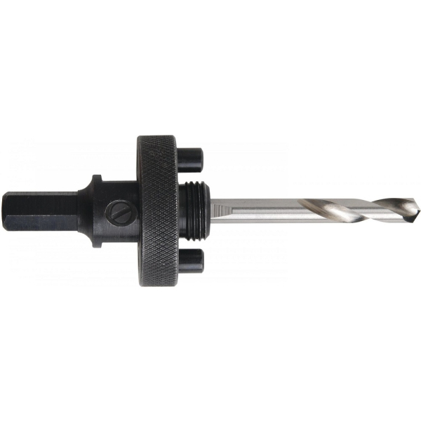 Хвостовик Milwaukee для коронок Bi-Metal 32-175 мм HEX 5/8"x18 хвостовик 9.5 мм