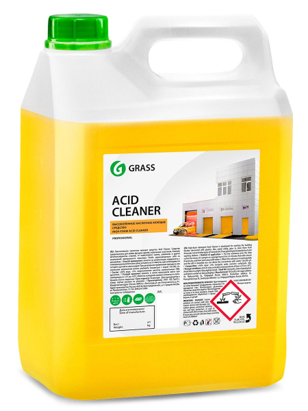 Средство моющее кислотное GRASS "ACID CLEANER" для мойки фасадов 6,2кг   160101