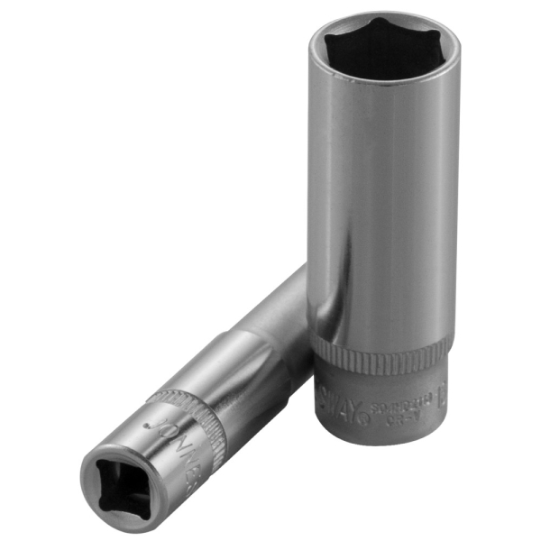 Головка торцевая JONNESWAY глубокая 1/4"DR 7мм