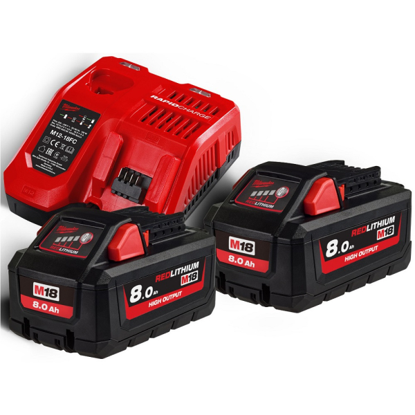 Набор аккумуляторов Milwaukee M18 HNRG-802