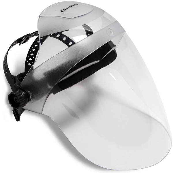 Защитный щиток CHAMPION поликарбонатный с наголовником   C1022