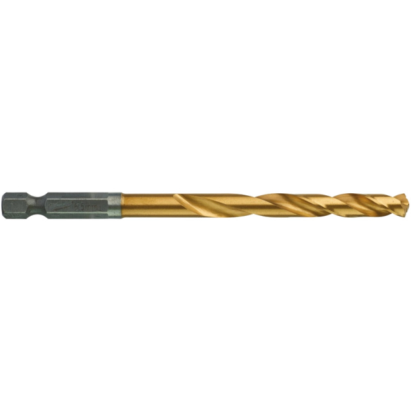 Сверло Milwaukee RedHEX HSS-G TiN по металлу 6.5 мм