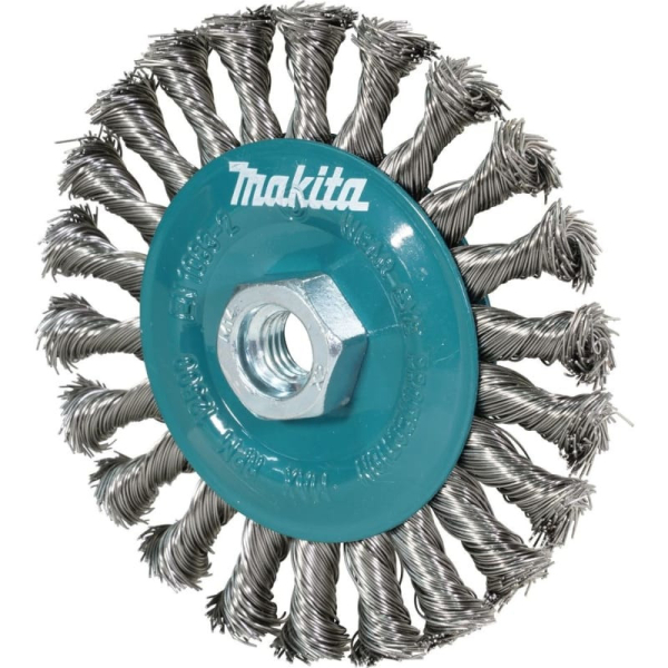 Щетка Makita 125*0,5 мм проволочная дисковая   D-77540