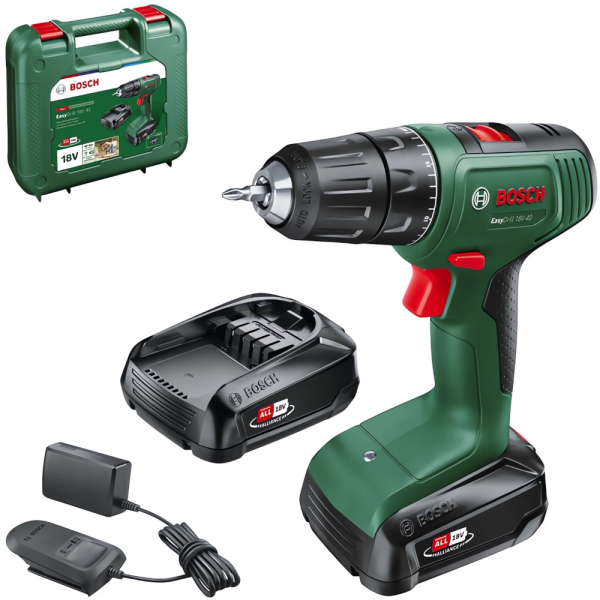 Дрель аккумуляторная BOSCH EasyDrill 18V-40   0.603.9D8.005