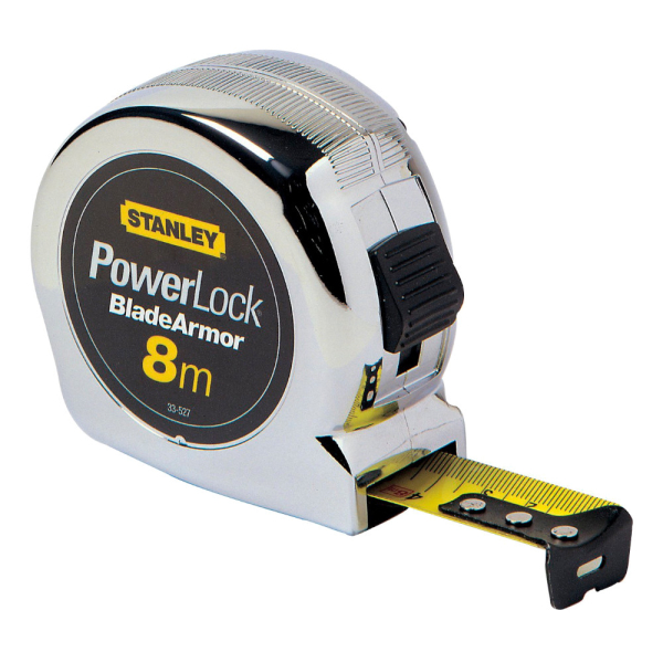 Рулетка STANLEY Micro Powerlock Blade Armor 8м*25мм     0-33-527