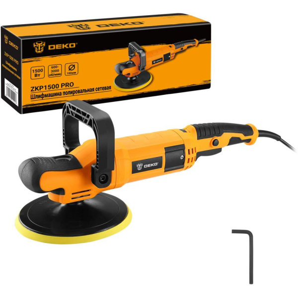Полировальная машина DEKO ZKP 1500 PRO   063-4320