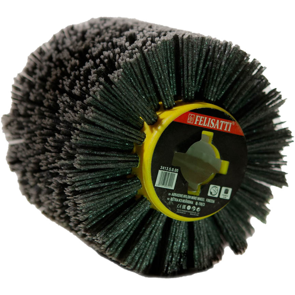 Щетка FELISATTI Щ-110/3 нейлон с абразивом, для брашировки k80