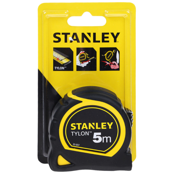 Рулетка STANLEY TYLON измерительная 5м*19мм     0-30-697