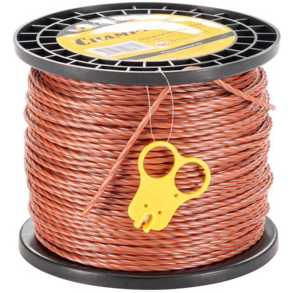 Леска CHAMPION Whisper-twist 3,5*124 м (витой квадрат)+нож   C7124
