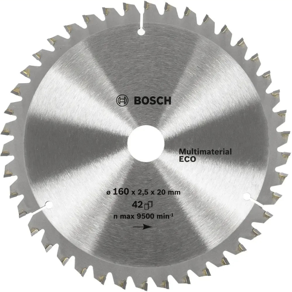Диск пильный BOSCH Multi ECO 160*20/16*42