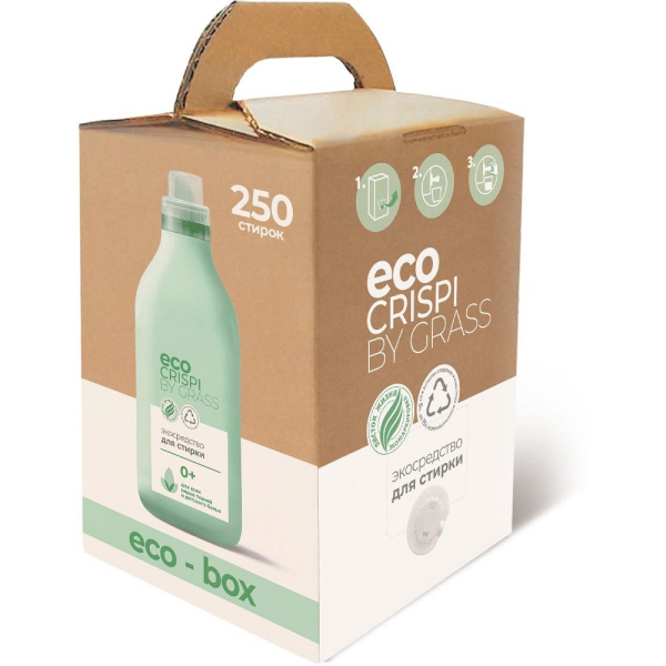 Экосредство для стирки GRASS CRISPI bag-in-box 5 л   125728