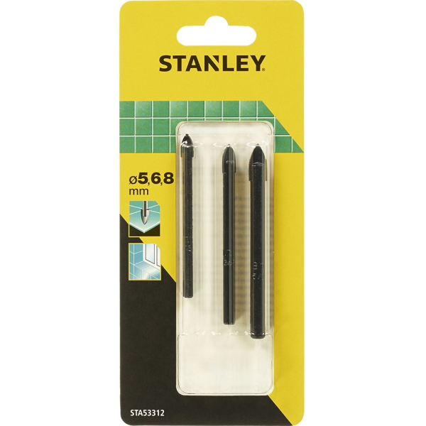 Набор сверл STANLEY по плитке   STA53312