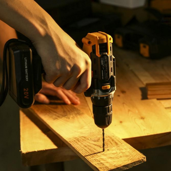 Дрель аккумуляторная DEKO DKCD 20 FU-Li 20v 1*1.5Ah Li-Ion   063-4102   