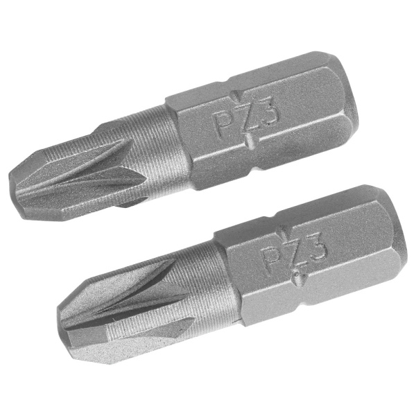 Набор бит STANLEY PZ 3*25мм из 2 штук  STA61042