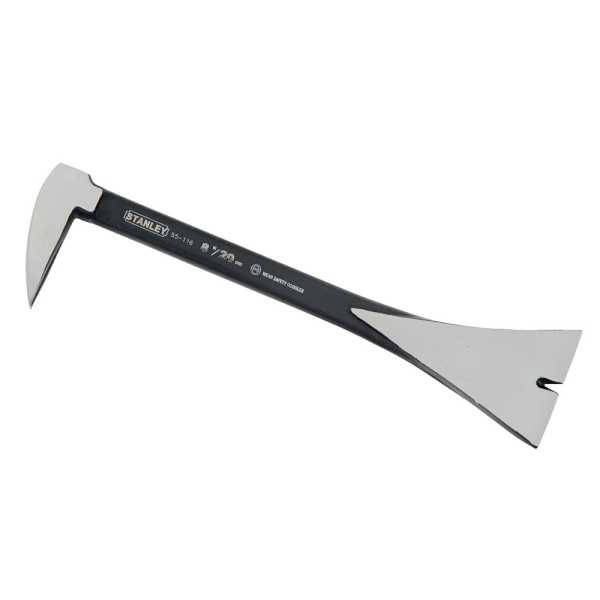 Гвоздодер STANLEY PRECISION MOLDING BAR кованный широкий 200мм     0-55-116