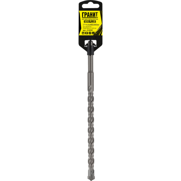 Бур ГРАНИТ SDS+ Quadro-X 14,0*260