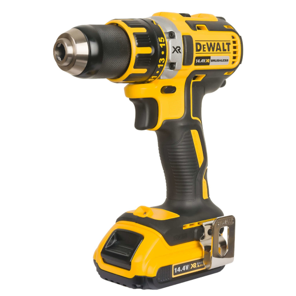 Дрель аккумуляторная DEWALT  DCD 732 D2  14.4v 2,0Ah Li-Ion