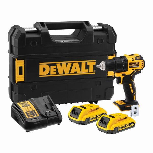 Дрель аккумуляторная DEWALT  DCD 708 D2T  18v 2.0Ah Li-Ion