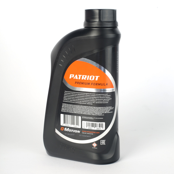 Масло Patriot Garden G-Motion 5W30 4Т ARCTIC 4-х тактное полусинтетика 1 литр