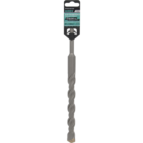 Бур NIREX Profi SDS+ 20*260 NDP-2000
