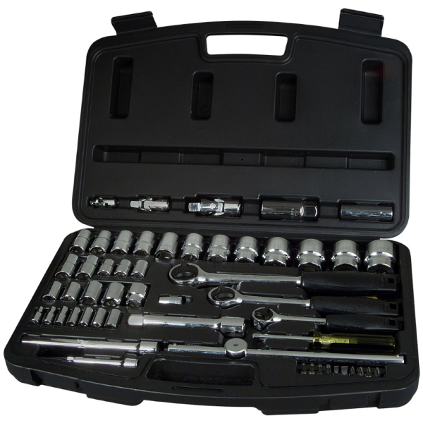 Набор торцевых головок 1/4"  3/8"  1/2" STANLEY 60 шт.     1-94-657