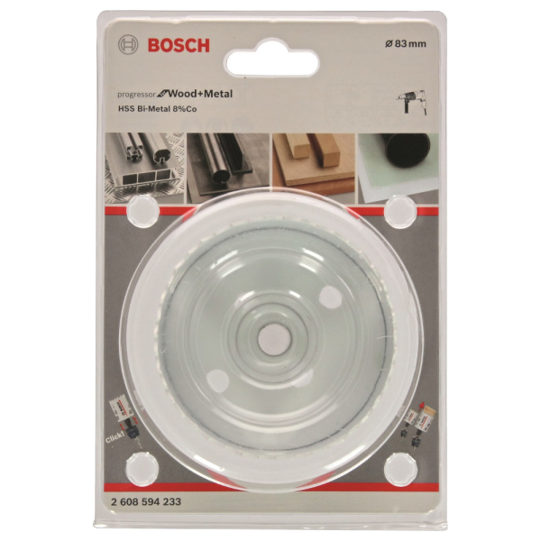 Коронка  BOSCH BiM Progressor 83 мм     2.608.594.233