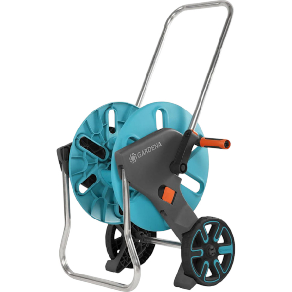 Тележка Gardena AquaRoll M со шлангом Classic 1/2" 20 м + комплект для полива     18512-20.000.00
