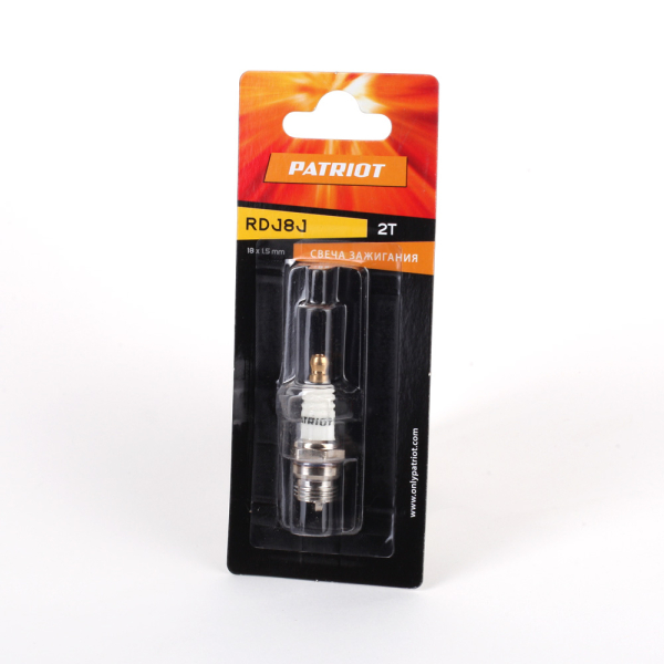 Свеча Patriot Garden RDJ8J-B блистер