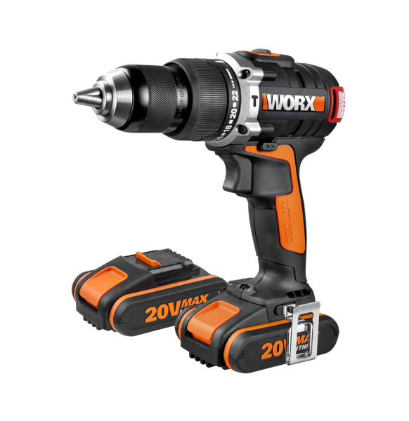Дрель аккумуляторная WORX WX373 20V 2,0Ач кейс