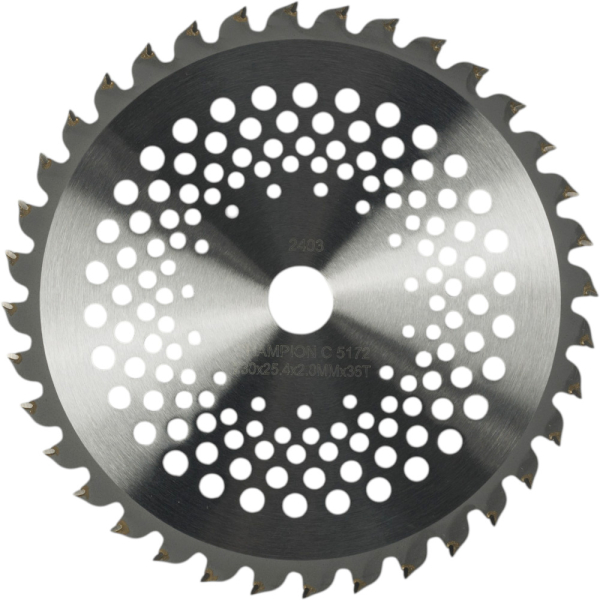Нож CHAMPION для триммера 36 зубчатый d=230*25.4mm  твердосплавные зубцы   C5172