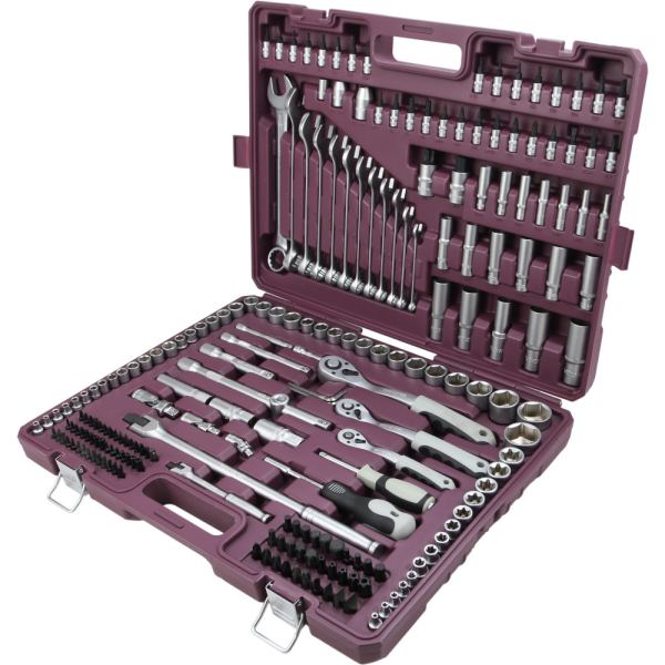 Набор инструмента универсальный THORVIK 1/4", 3/8", 1/2"DR, 217 предметов   TS217