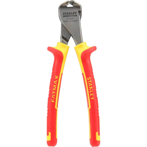 Кусачки STANLEY MAXSTEEL VDE 1000V торцевые изолированные 160мм     0-84-016