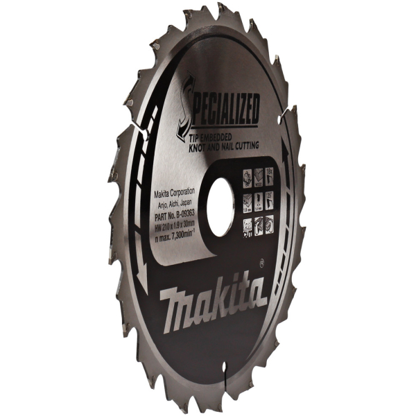 Диск п/п Makita 210*30*18   (B-09363)